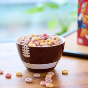 American Football Müslischale mit Froot Loops