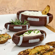 American Football Schale für Dips & Saucen