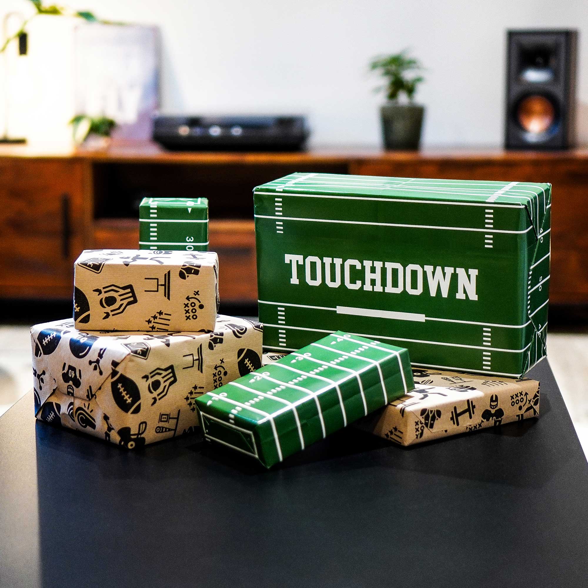 American Football Geschenkpapier
