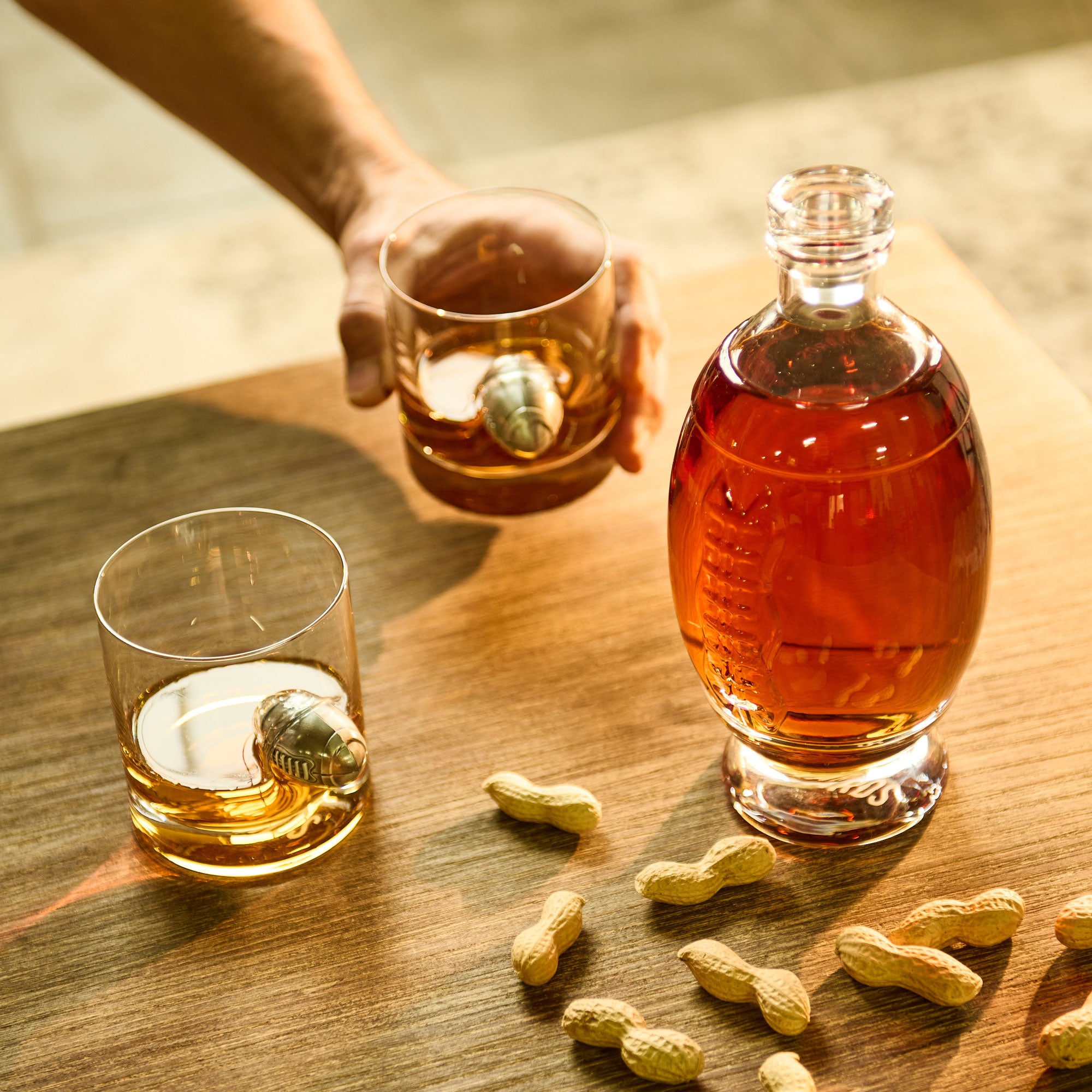 American Football Whisky Set