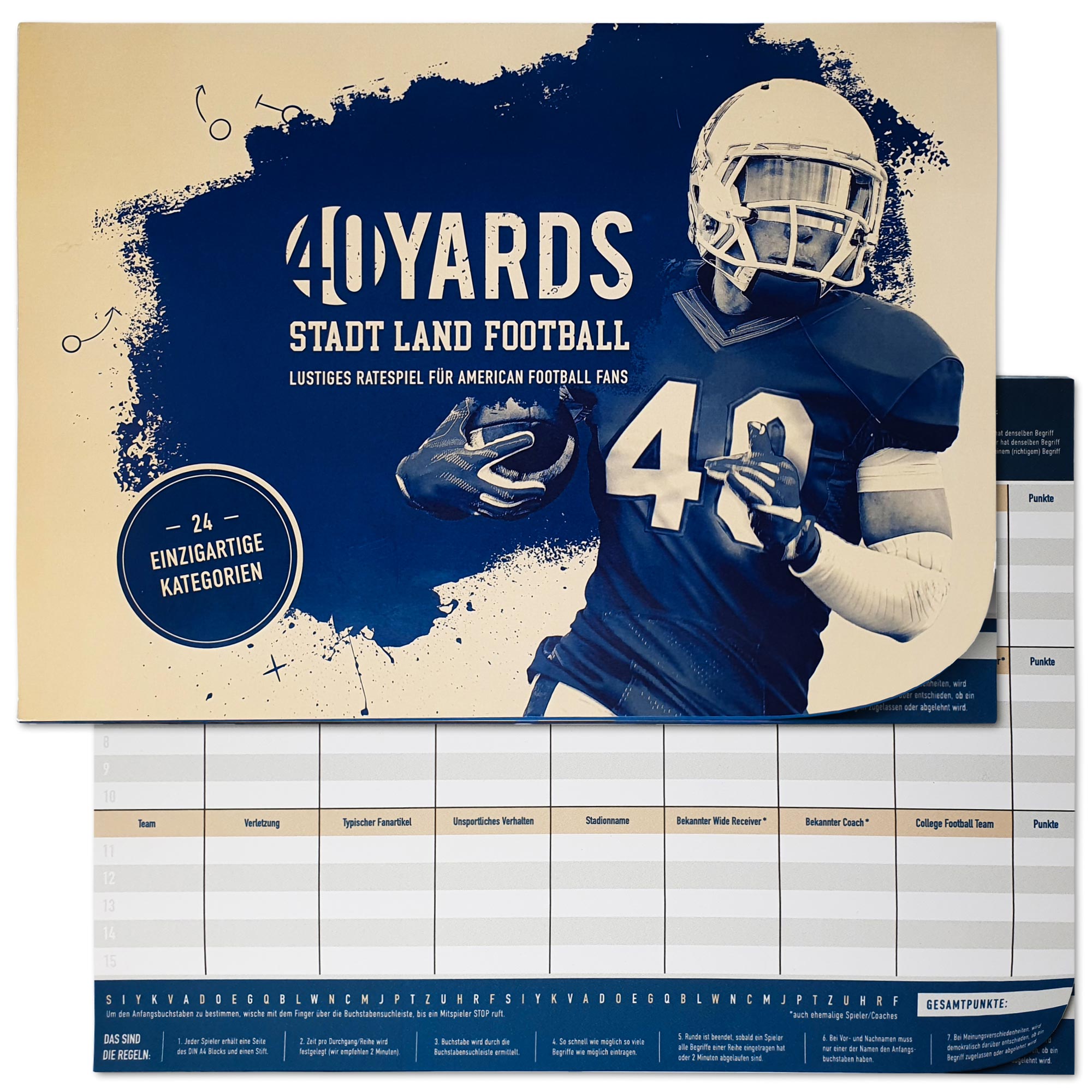 Stadt Land Football Spiel: Stadt Land Fluss neu interpretiert