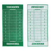 American Football Handtuch aus Baumwolle mit Spielfeld