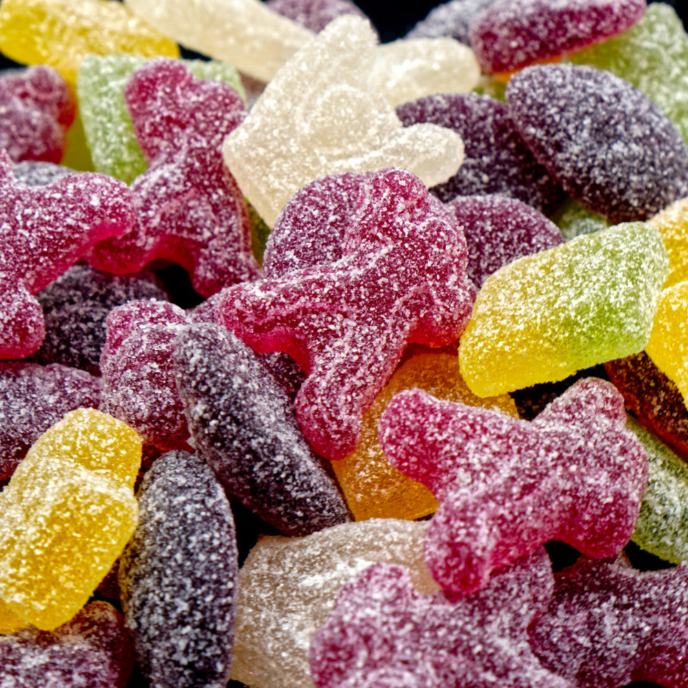 al gear gummibärchen 40YARDS American Football Gummibärchen SAUER – Früchtemix mit 6 sauren