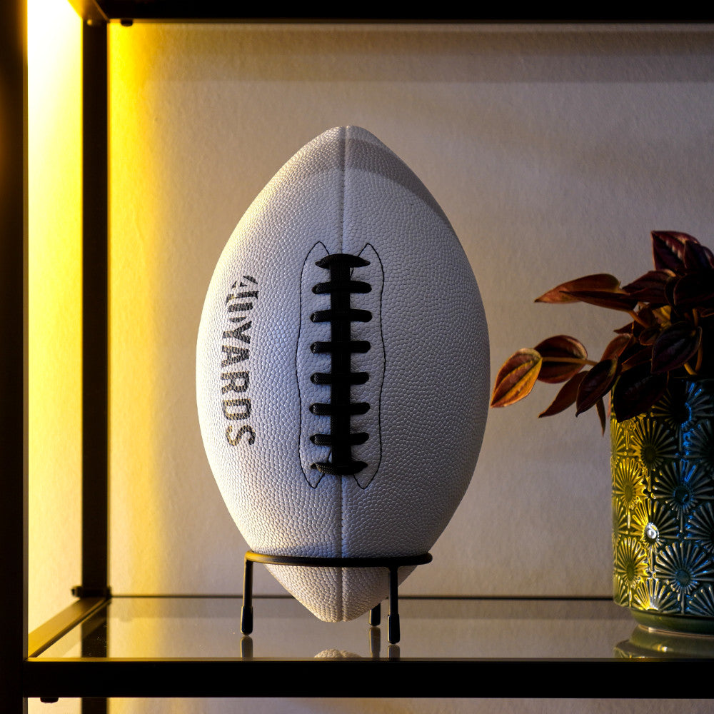 American Football Standfuß schwarz