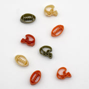 Bunte American Football Nudeln