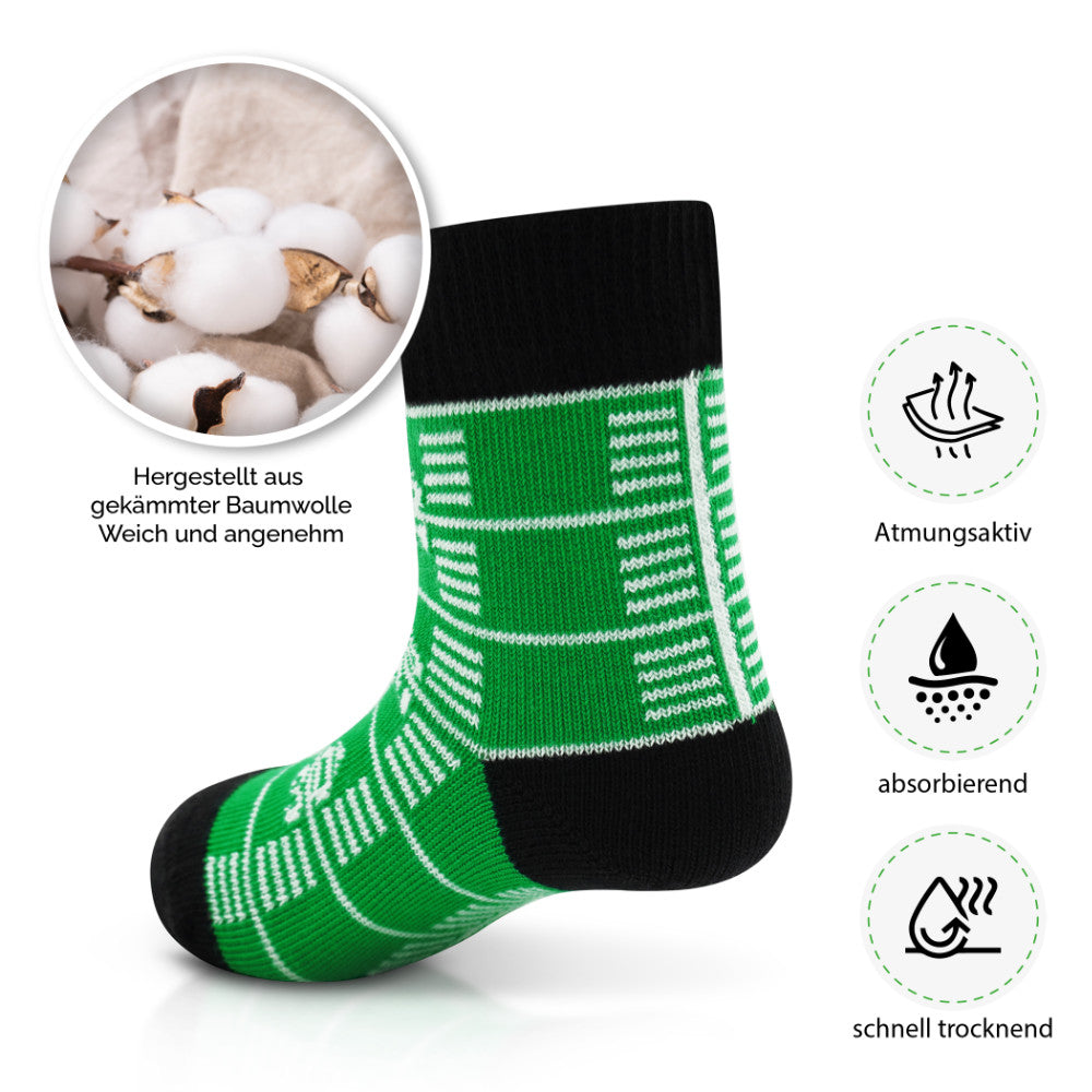 American Football Babysocken aus Baumwolle