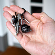 Football Helm Metall Schlüsselanhänger