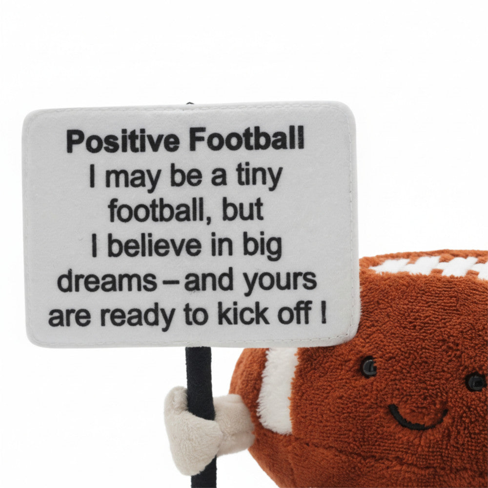 American Football Motivationsschild