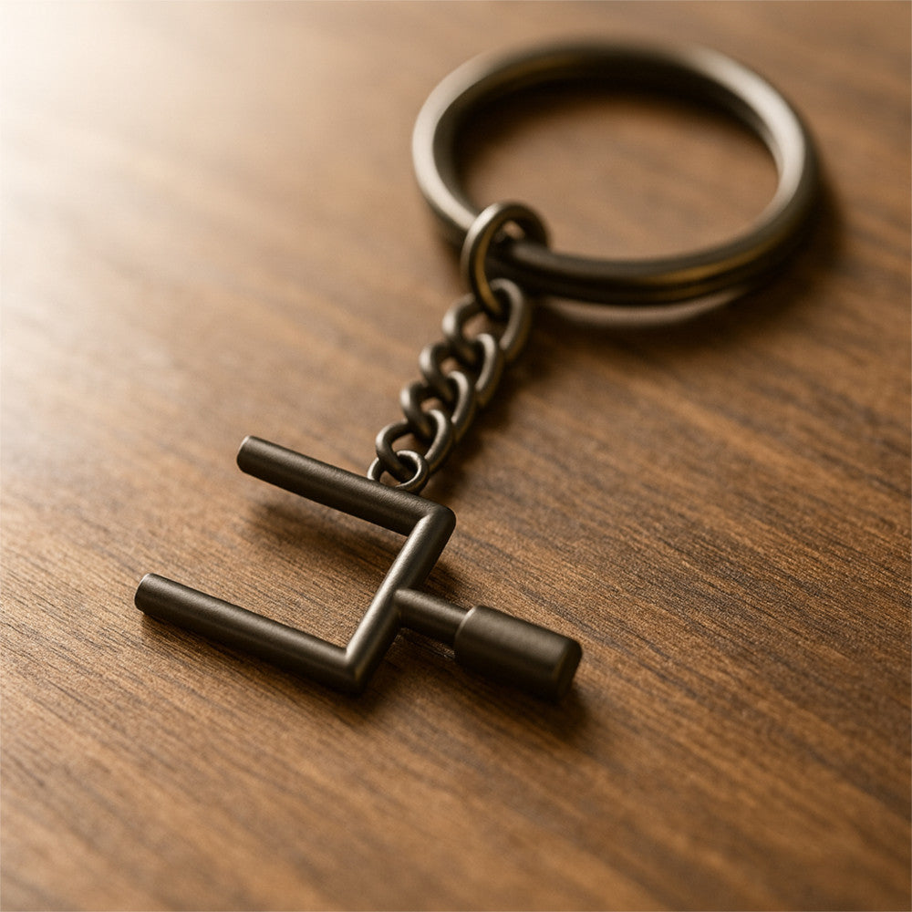 American Football Schlüsselanhänger Goalpost