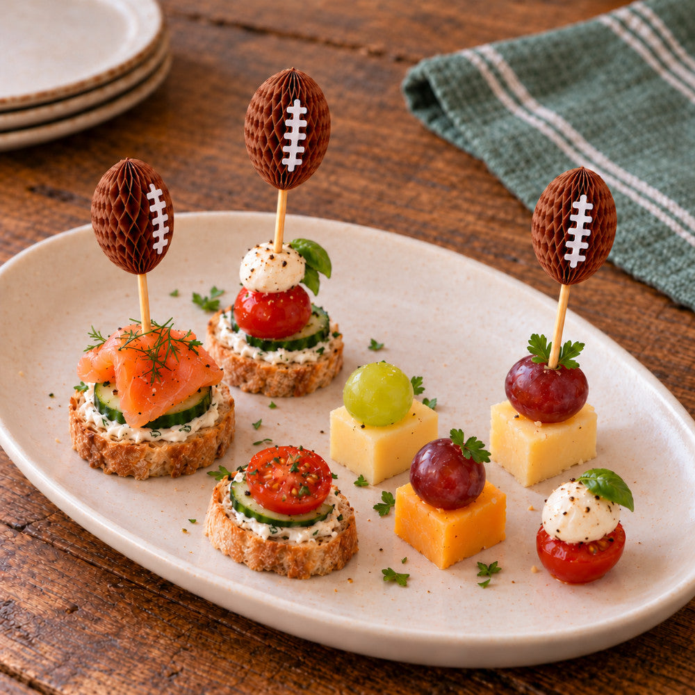 American Football Snack Spieße