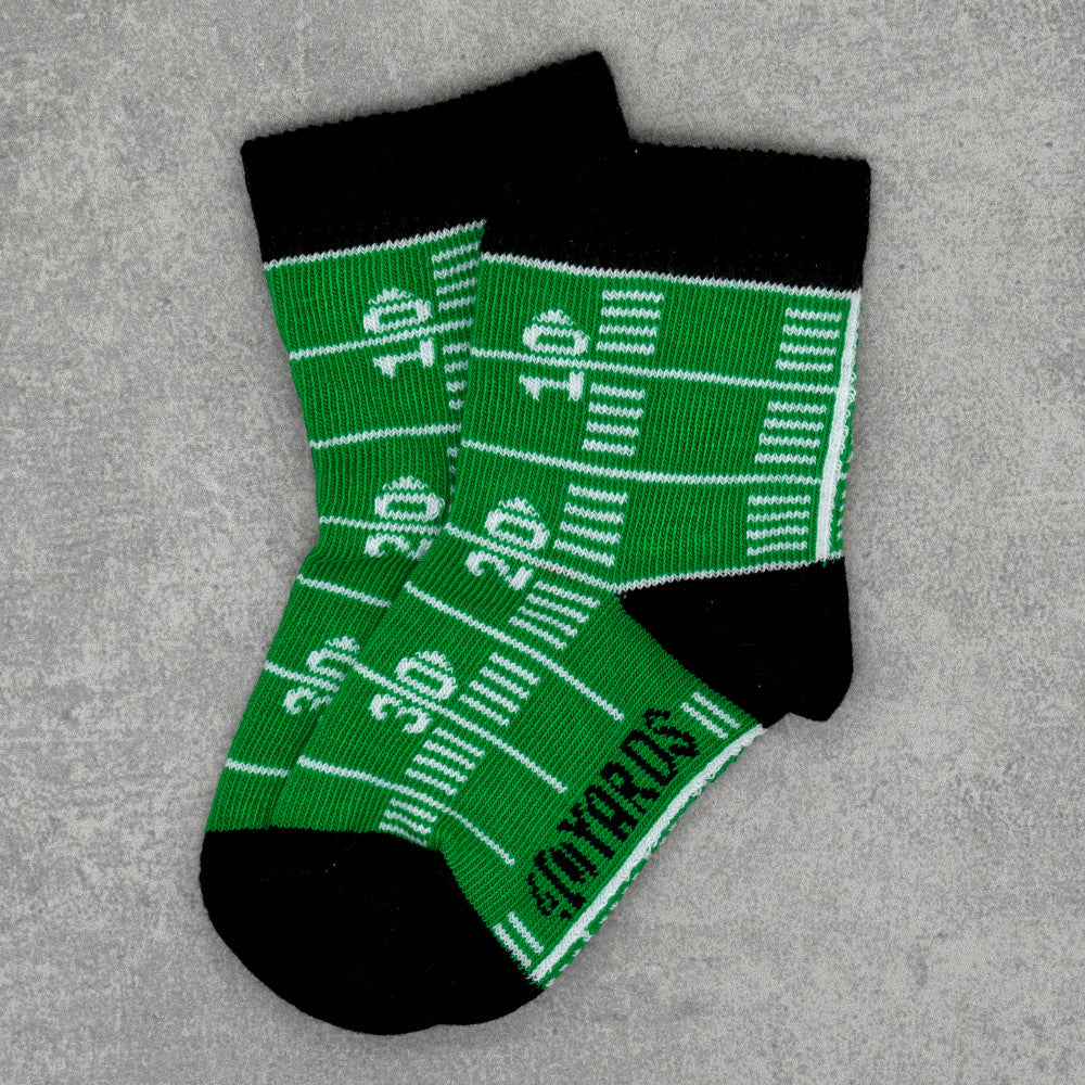 Football Socken für Babys Spielfeld