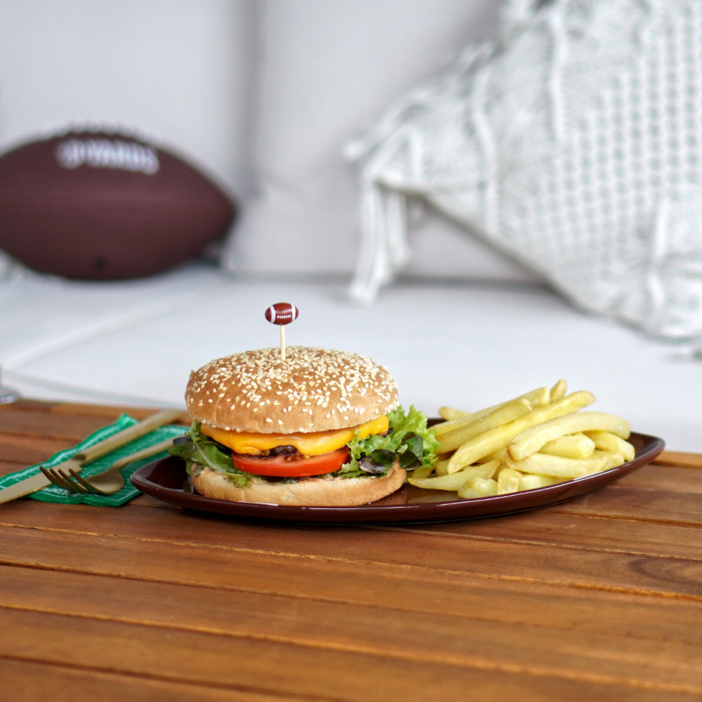 American Football Teller Burger