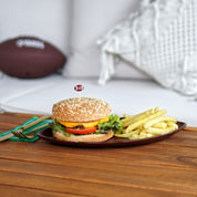 American Football Teller Burger
