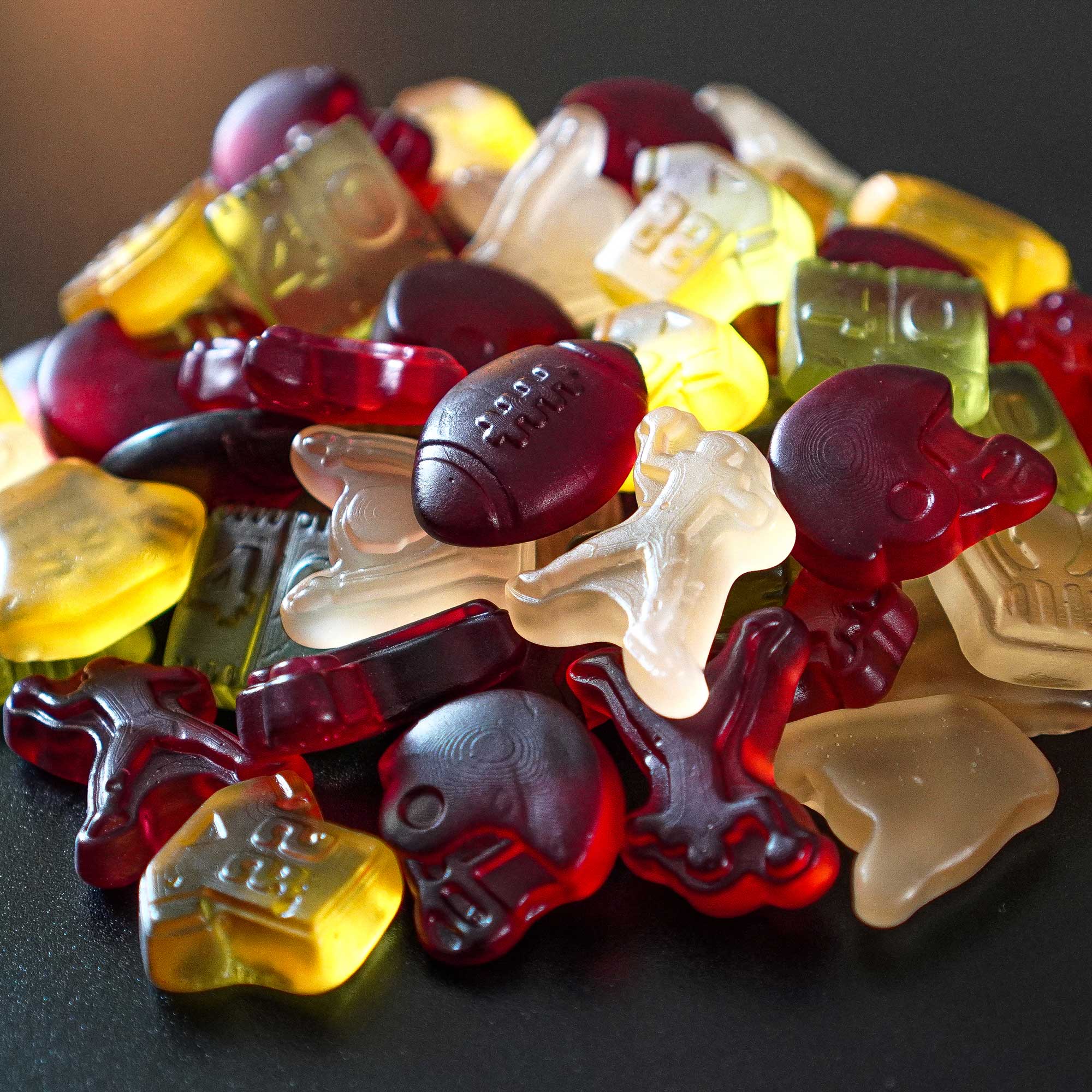 40YARDS American Football Gummy Bears Fruit Mix