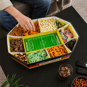 Fußball WM Fanartikel Deko Deutschland Snackstadion mit Snacks gefüllt