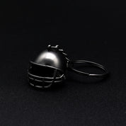 American Football Helm schwarz