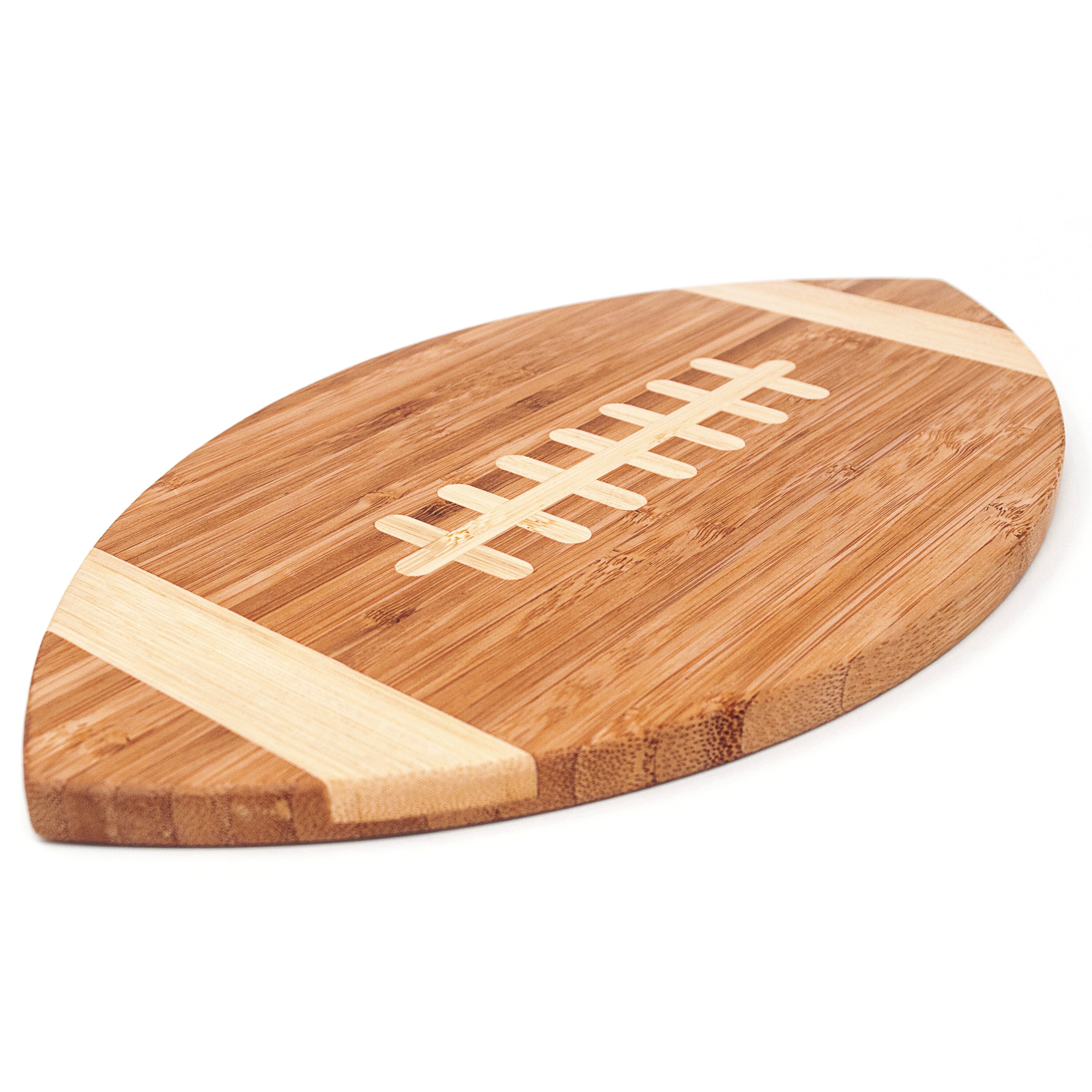 40YARDS American Football Brettchen aus Bambus