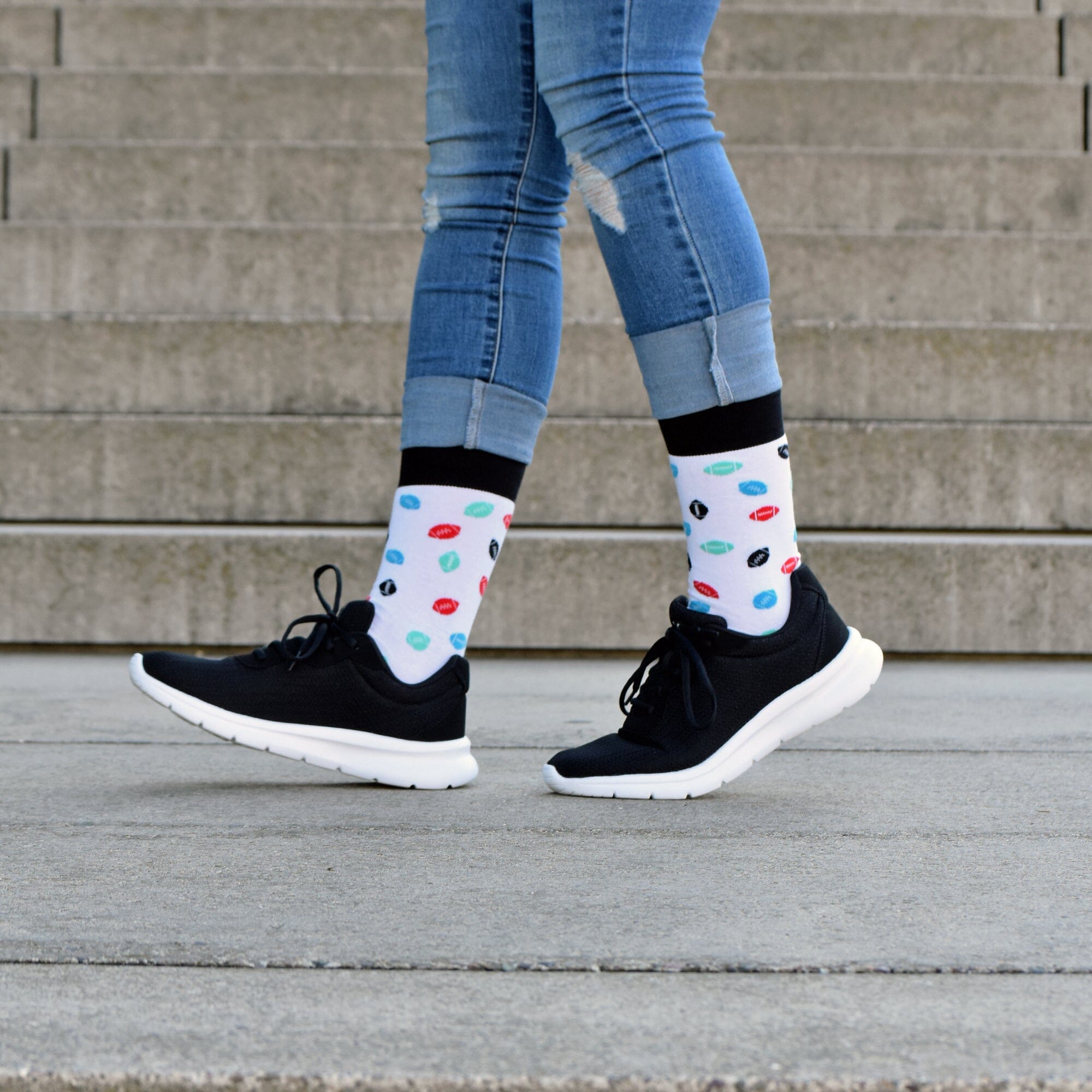 American Football Socken für Schule, Uni, Arbeit, etc.
