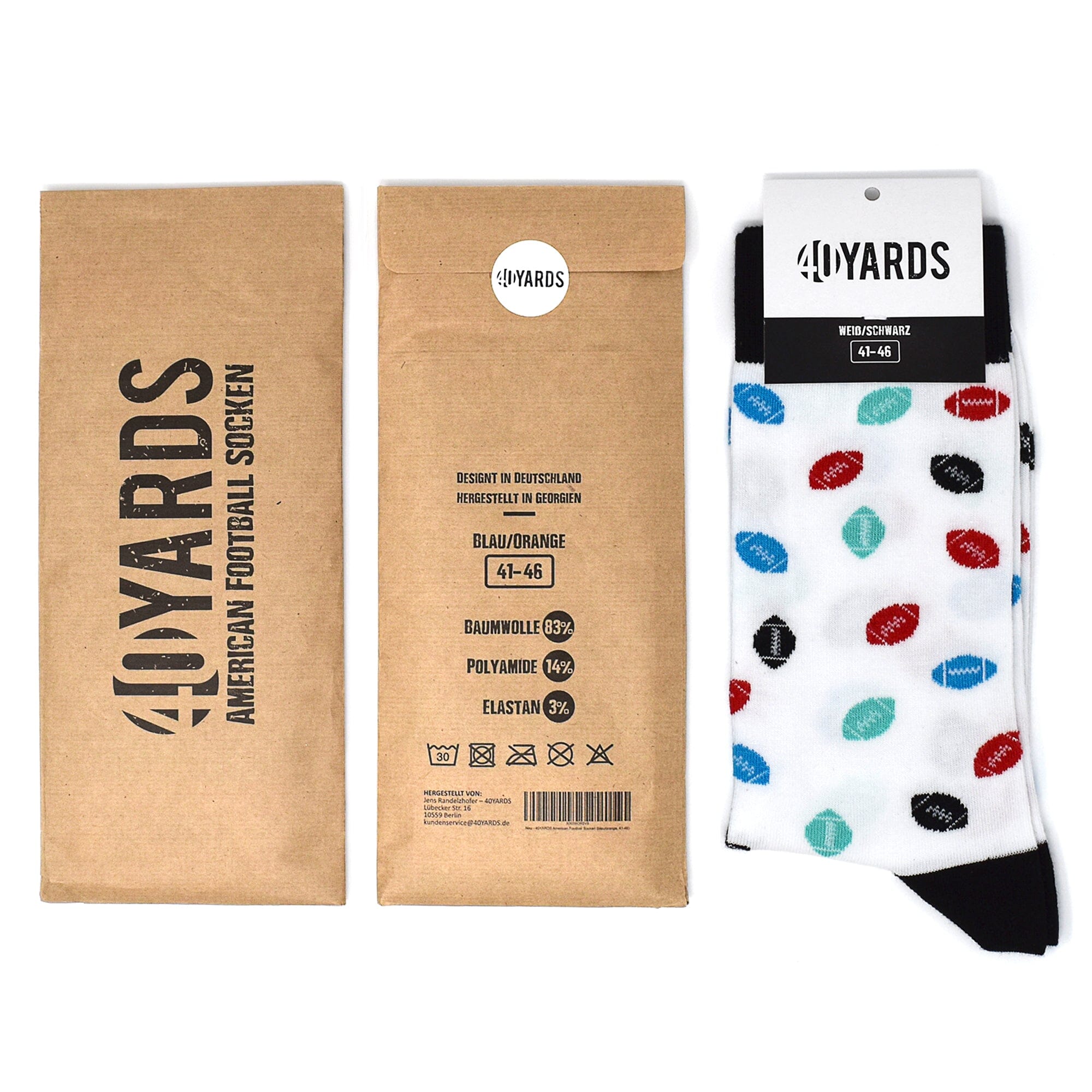 Football Socken Geschenkverpackung