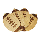 40YARDS American Football Bambus Untersetzer